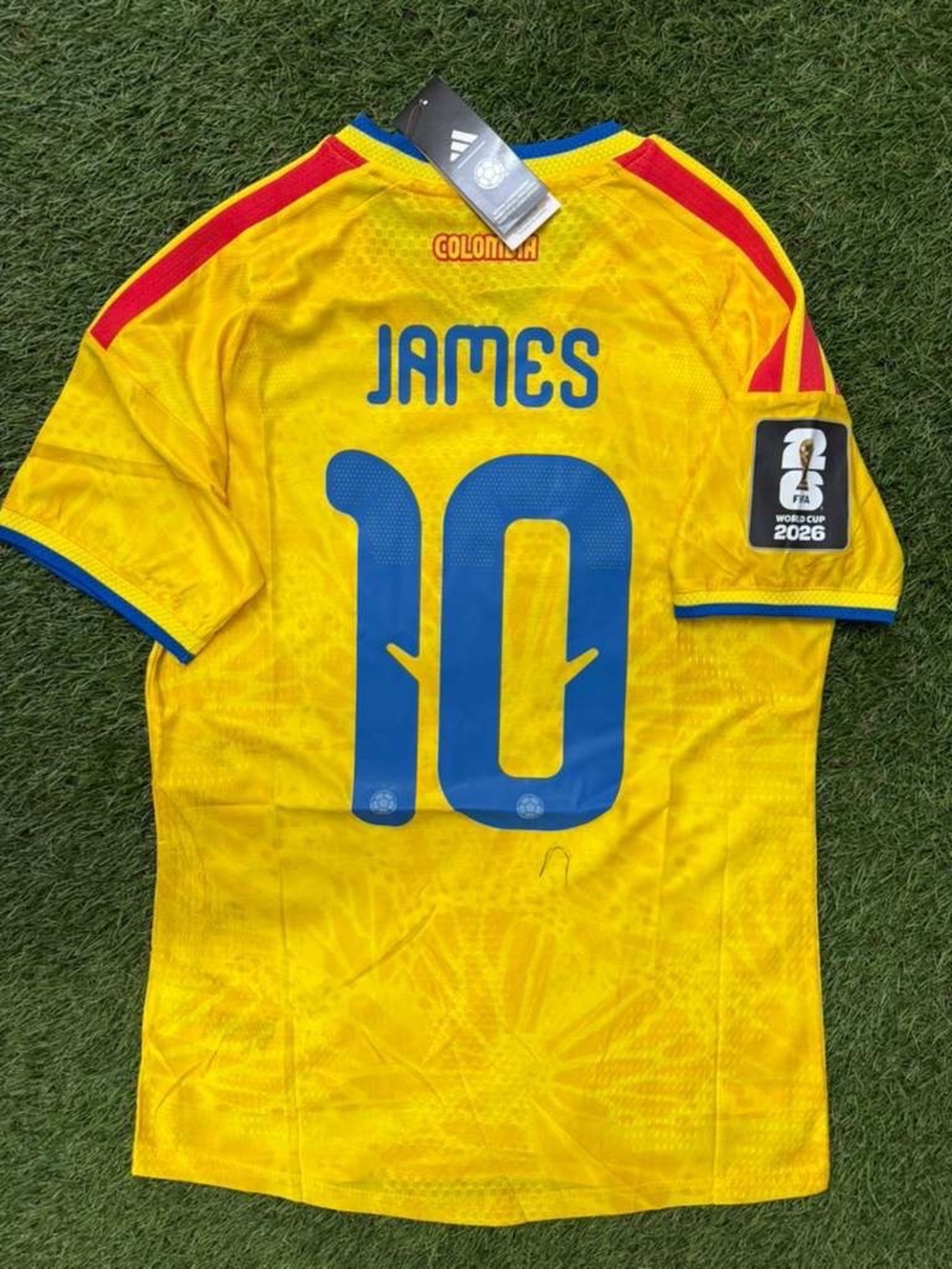 James Colombia World Cup Jersey